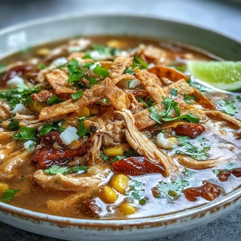 Best Chicken Tortilla Soup