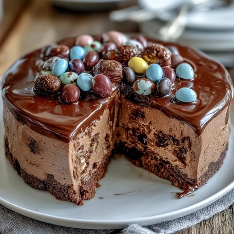 Festive pastel chocolate bark with Cadbury eggs, colorful candy melts, and sprinkles for Easter treats.