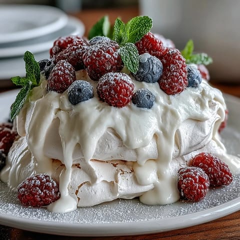 Mothers Day Pavlova Mixed Berries #105
