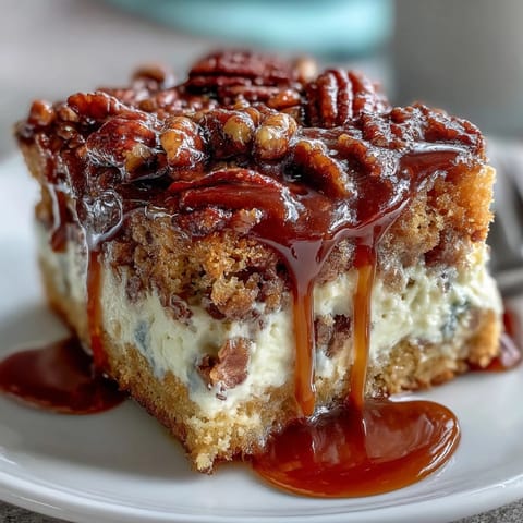 Kentucky Derby Pecan Pie Bars with bourbon glaze on a dessert platter with whipped cream.