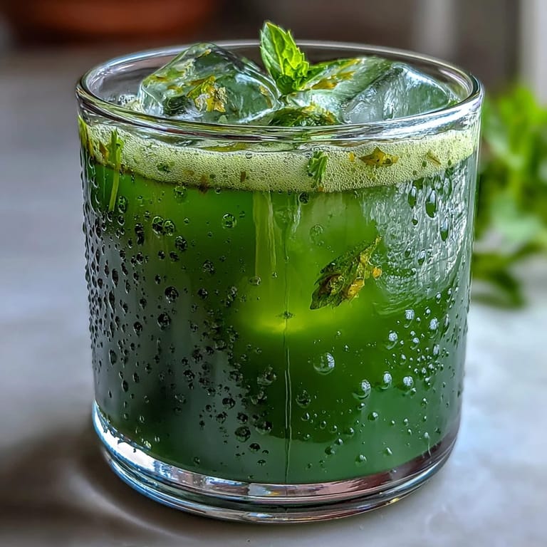 Sip this invigorating Celery Ginger Lemon Juice, a naturally sweet and tangy thirst quencher.