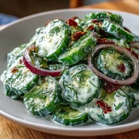 Creamy Cucumber Dill Salad
