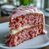 A pink Bridal Shower Rosé Velvet Cake crowned with gold drip.